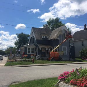 Boom Lift for Residential work in New Hampshire and Vermont