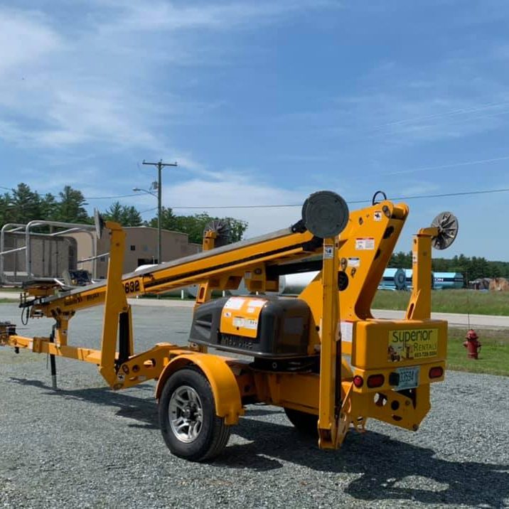 Tow Behind Lift for Rent in New Hampshire